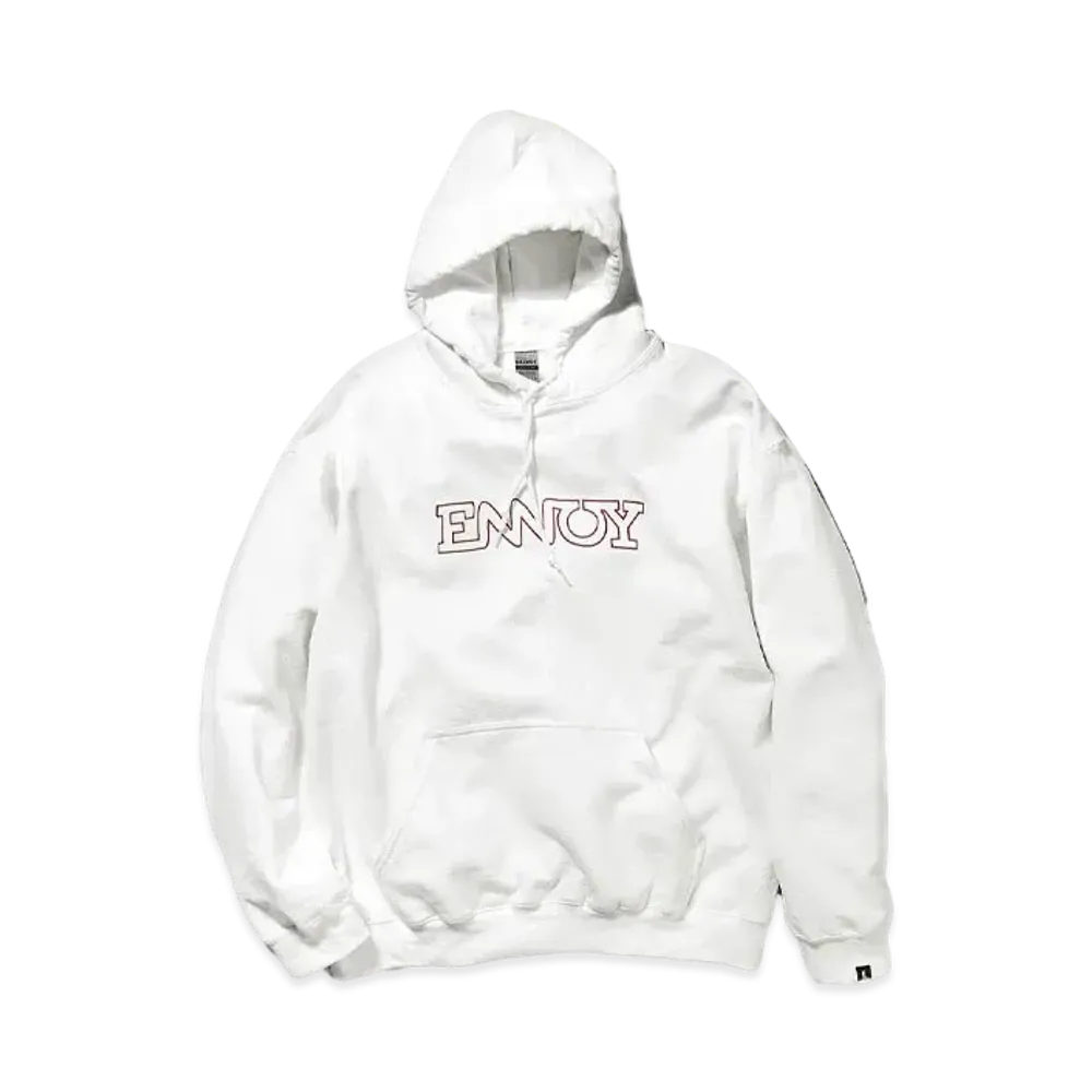 ENNOY 22SS Electric Logo Hoodie "White"
