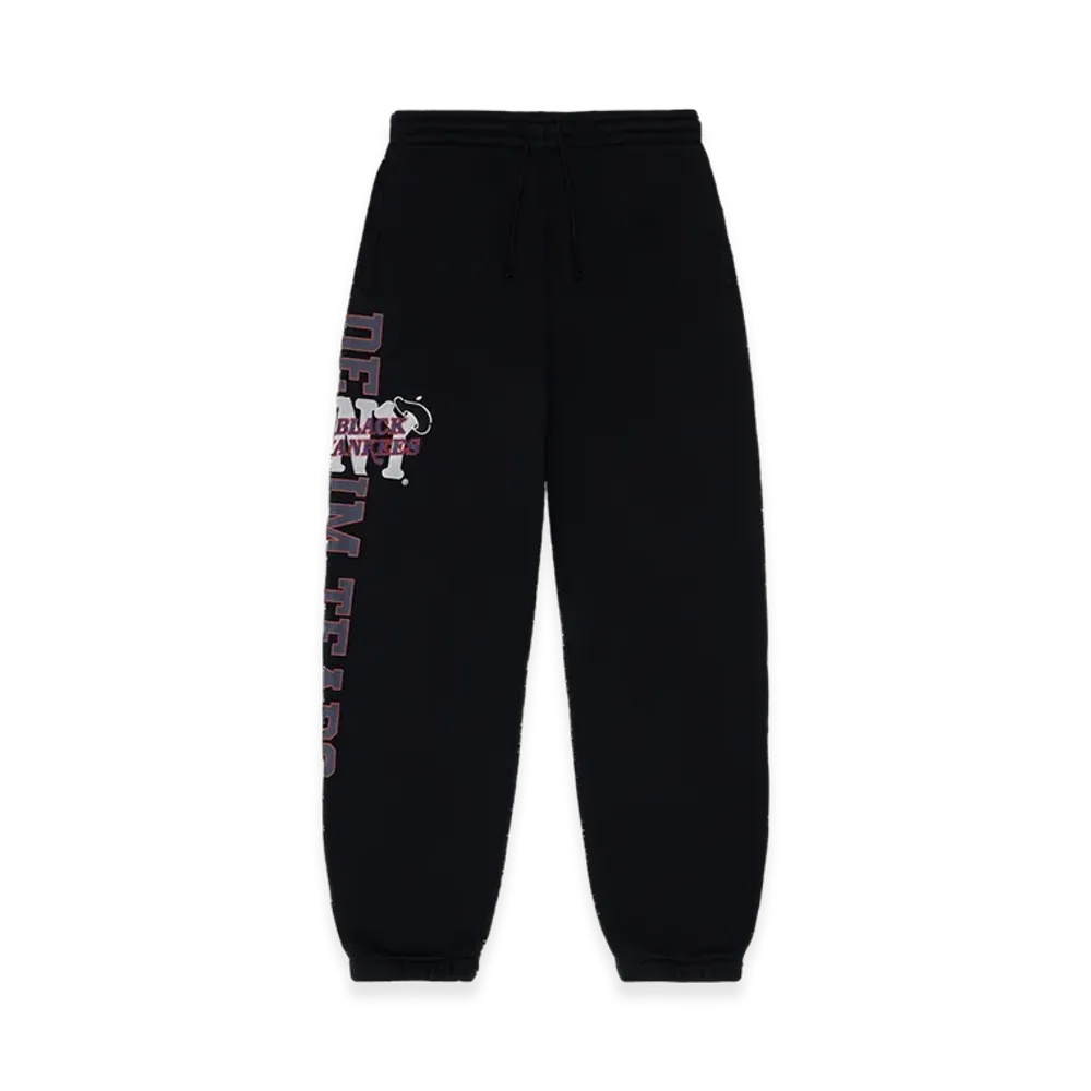 DENIM TEARS Black Yankees Sweatpants "Black"