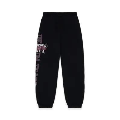 DENIM TEARS Black Yankees Sweatpants "Black"