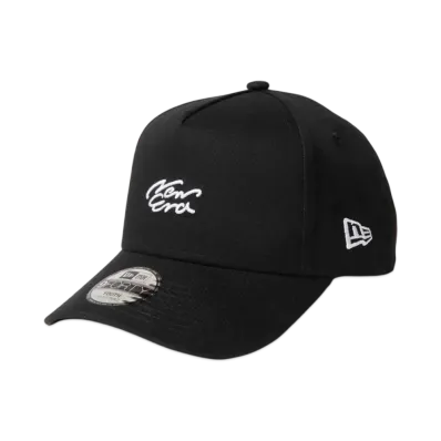 NEW ERA Youth 9Forty A-Frame Handwritten Logo "Black"