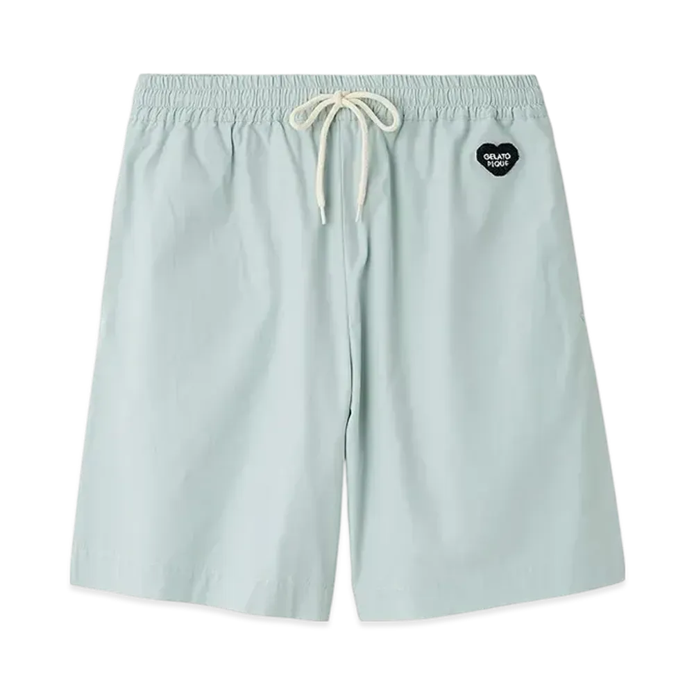 GELATO PIQUE Homme Heart Patch Shorts "Right Blue"