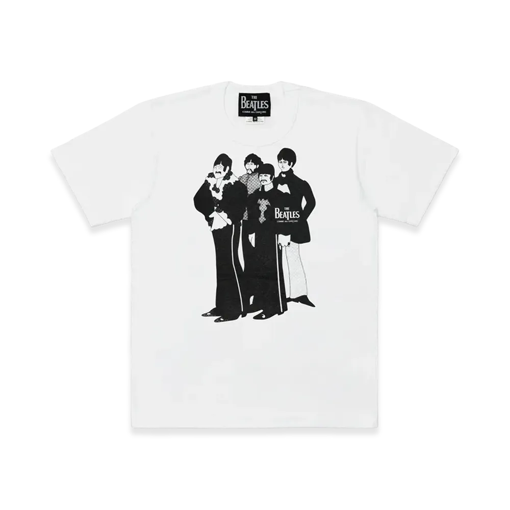 COMME des GARCONS x The Beatles T-Shirt "White"