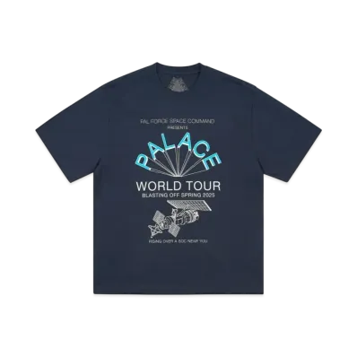 PALACE World Tour T-Shirt "Navy"