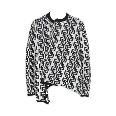 COMME des GARCONS HOMME PLUS Inside Out Knit "Black"