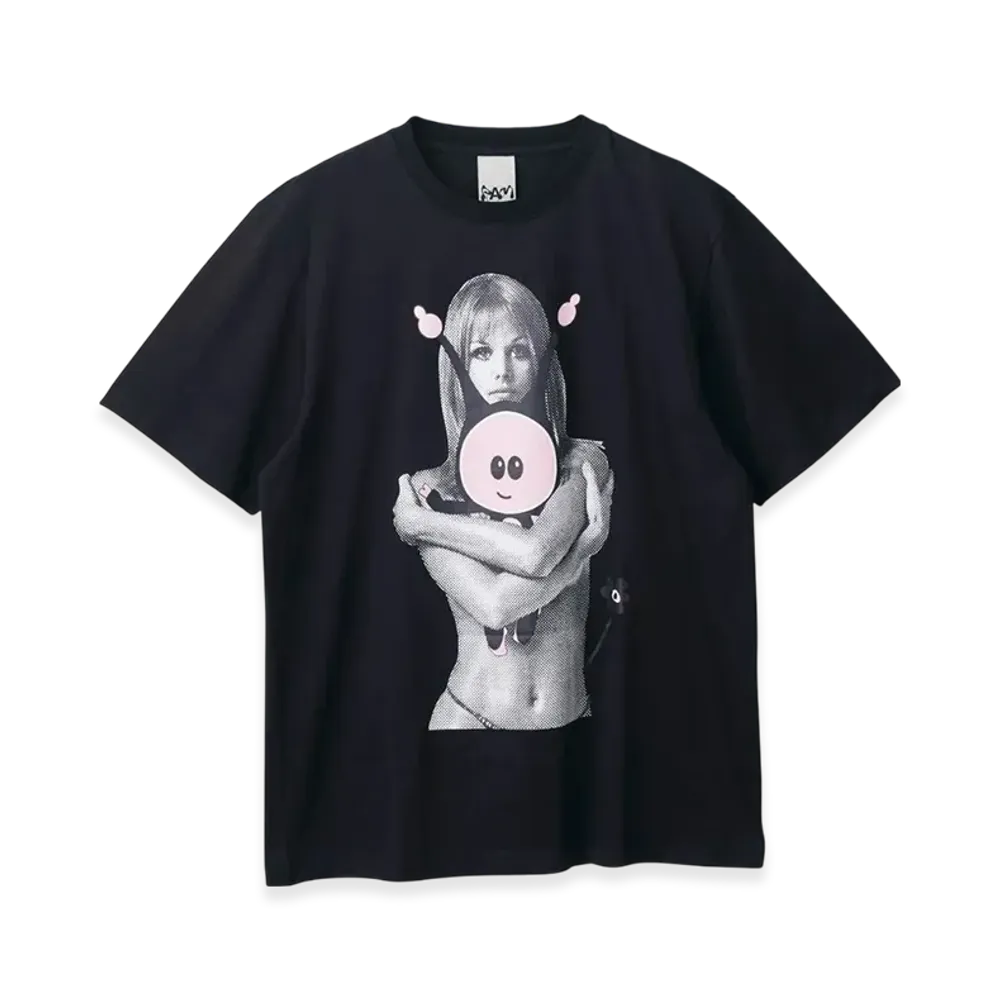 HYSTERIC GLAMOUR x P.A.M Marpi Hug T-Shirt "Black"