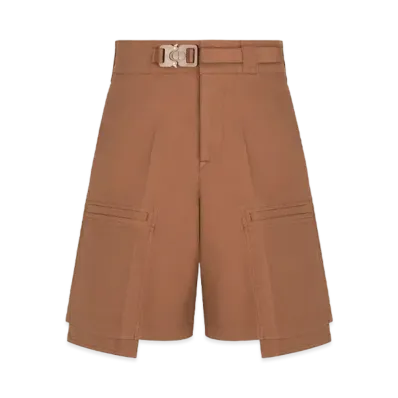 Dior x Cactus Jack Cargo Bermuda Short Pant "Brown"
