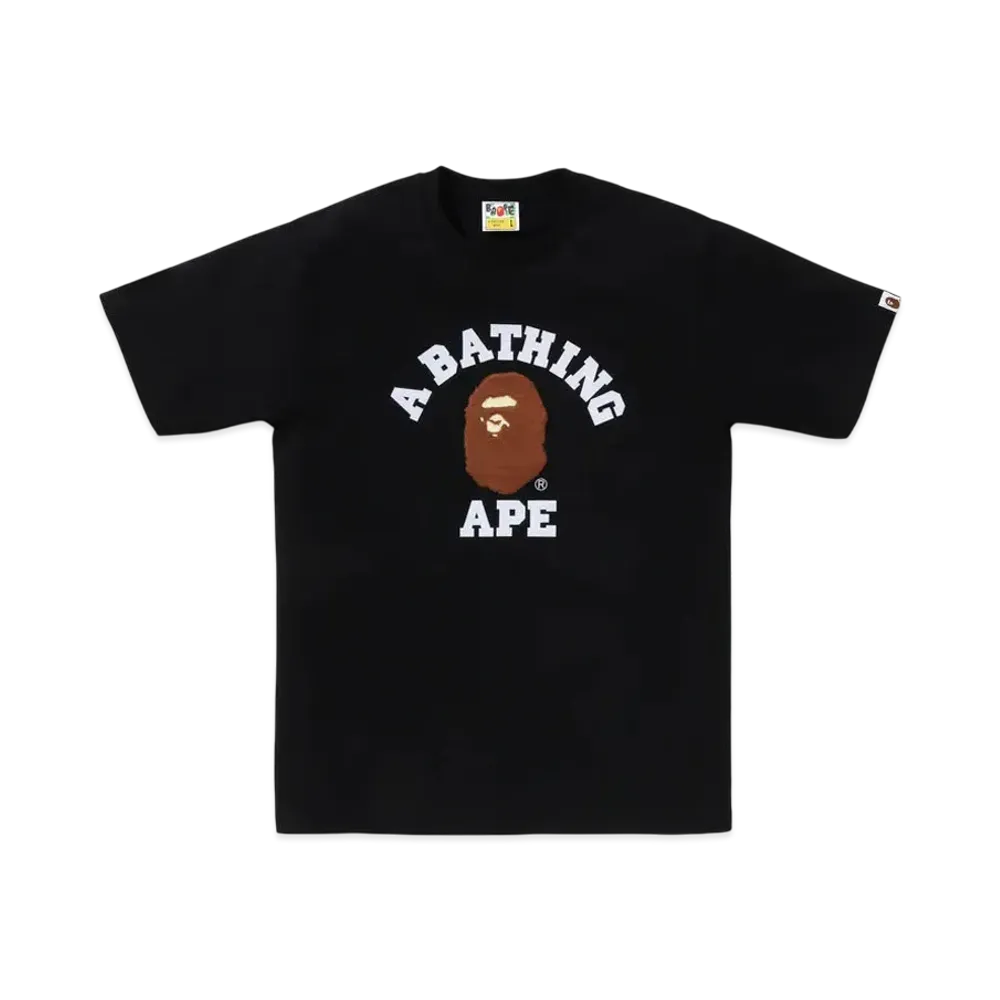 A BATHING APE Boa College Tee BAPEC Special Preorder "Black"
