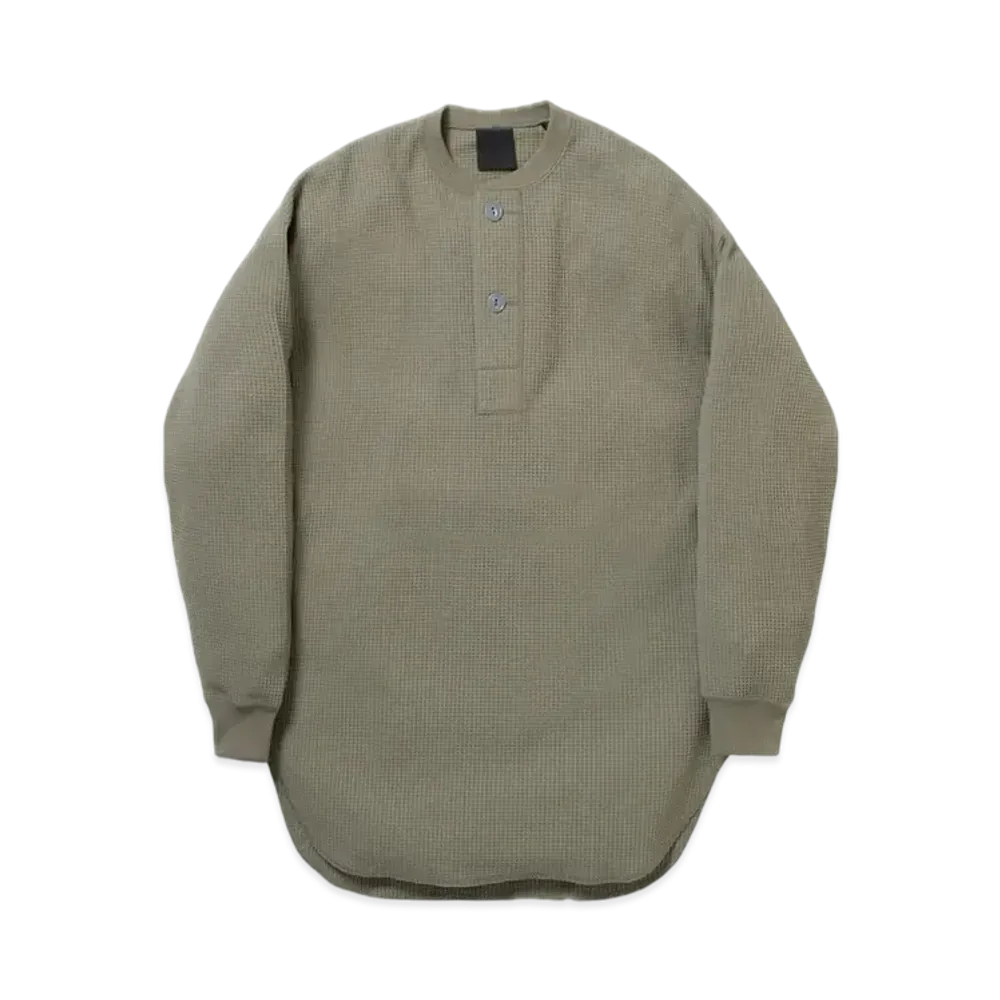 DAIWA PIER39 W's Tech Thermal Henley L/S "Wolf Gray"