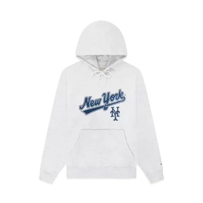 Aime Leon Dore x New York Mets Logo Hoodie "Grey"