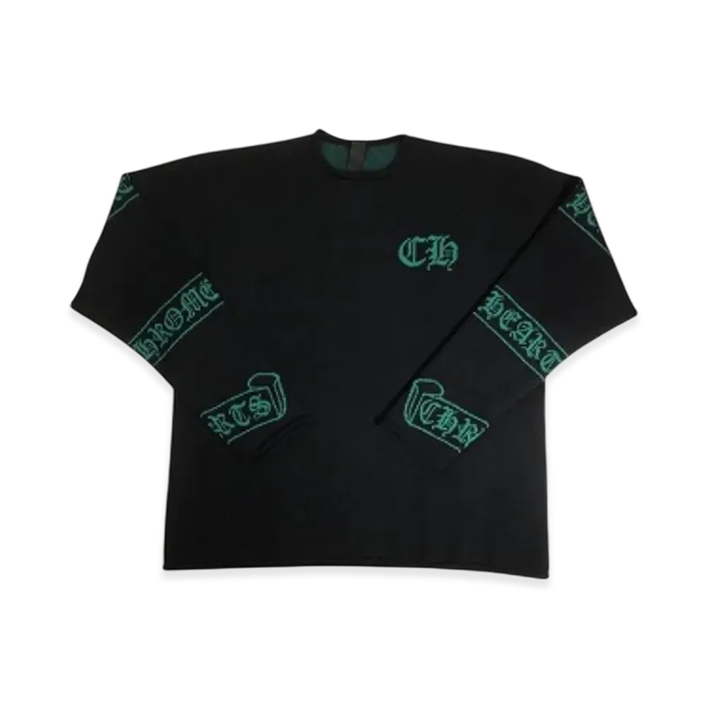 Chrome Hearts CSHMR Jacquard Knit "Black"