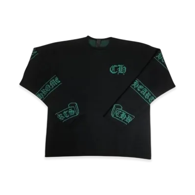 Chrome Hearts CSHMR Jacquard Knit "Black"