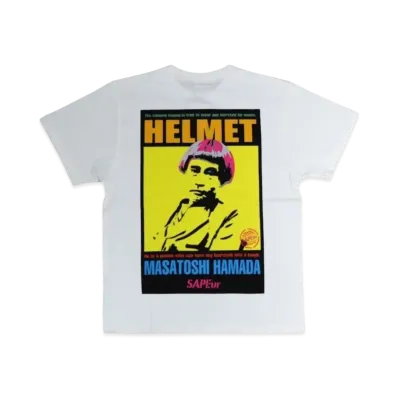 SAPEur x MASATOSHI HAMADA A Laugh For Life SS Tee Youth "White"