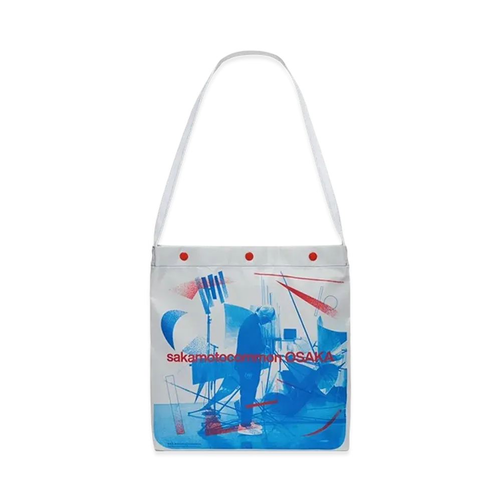 PORTER x Ryuichi Sakamoto 12Inch Record Shoulder Bag "White"