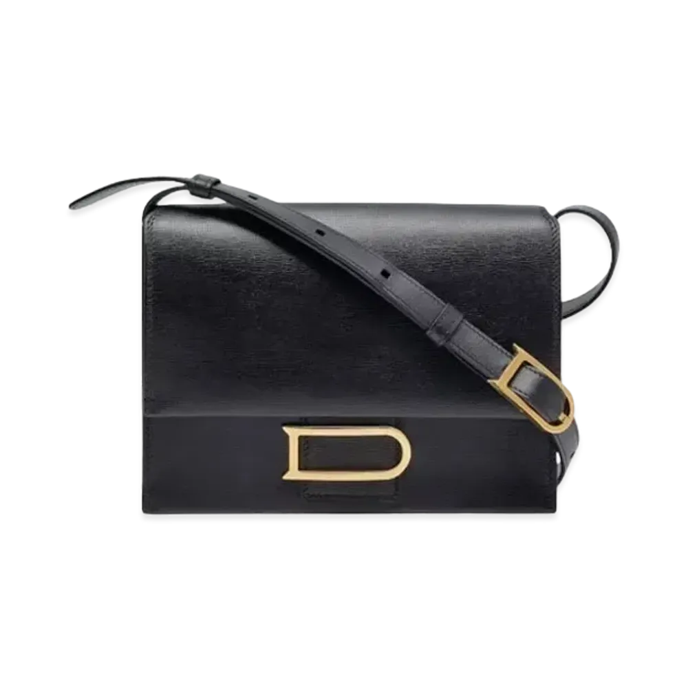 DELVAUX Leonce Opera Calf PM "Black"