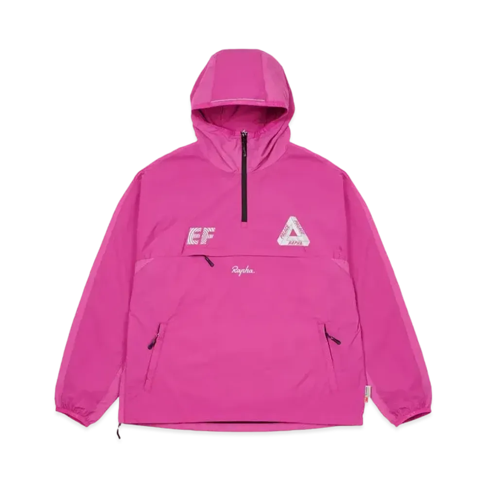 PALACE RAPHA EF EDUCATION FIRST PULLOVER JACKET "Pink"