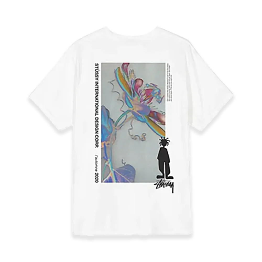 Stussy Delusion Pig Dyed Tee "White"