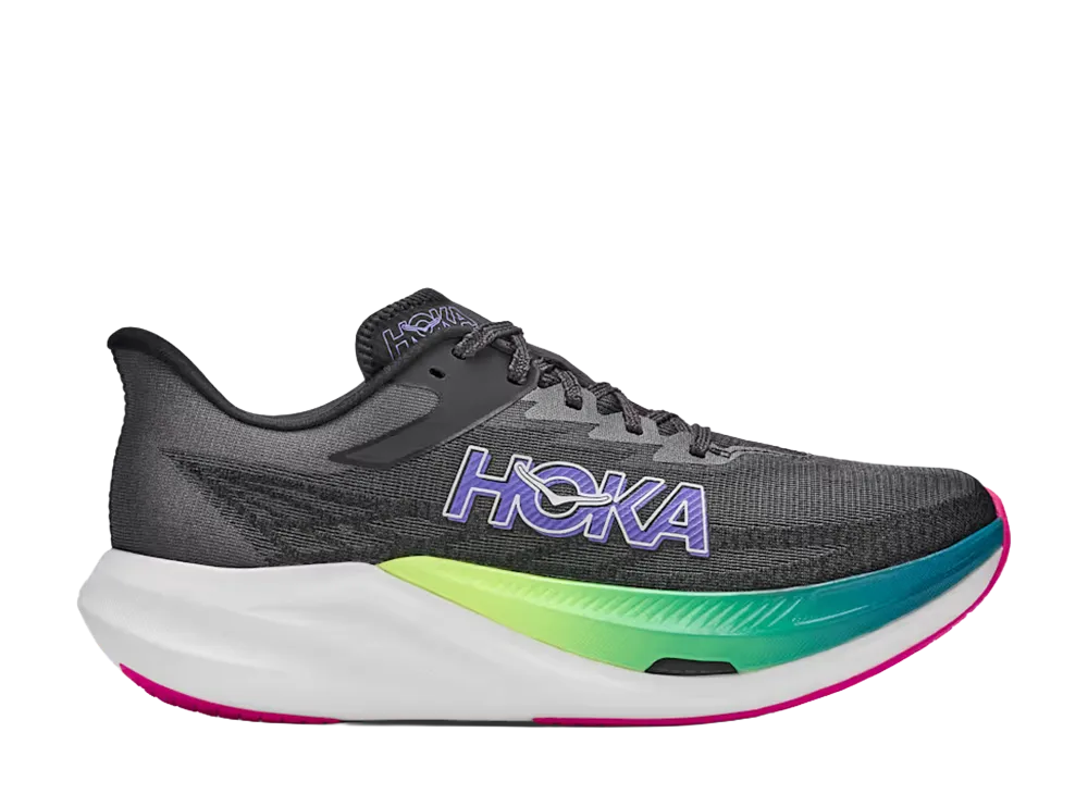Hoka Rocket X 3 "Black/Neon Nebula"