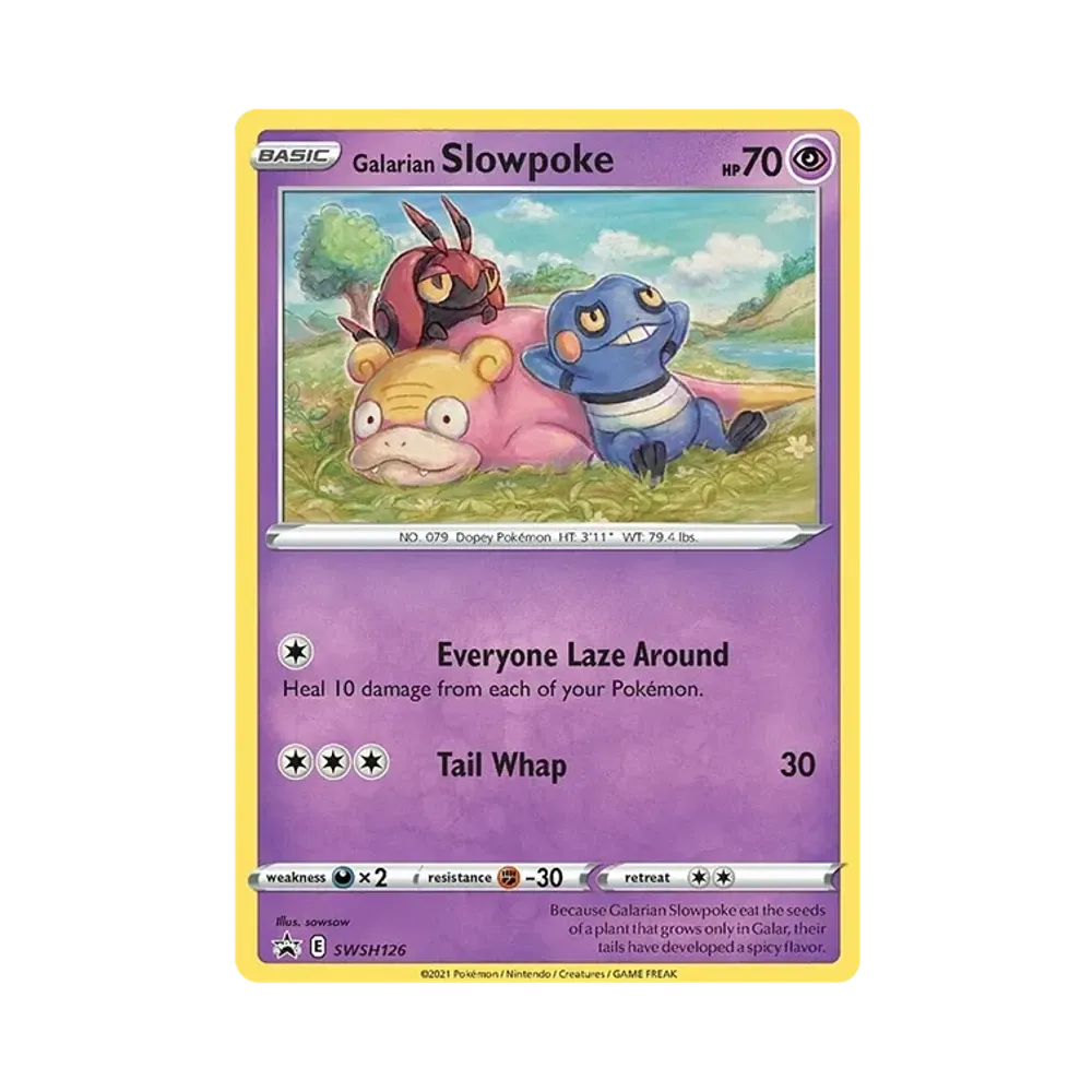 Galarian Slowpoke P [SWSH126](Sword & Shield "Promotional Card")