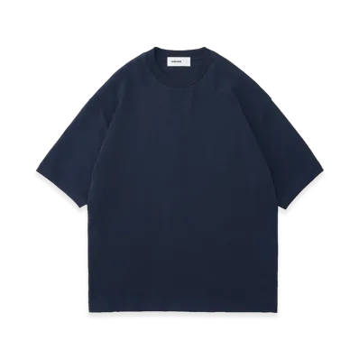 everyone American Cotton Tee Shirt "Navy"
