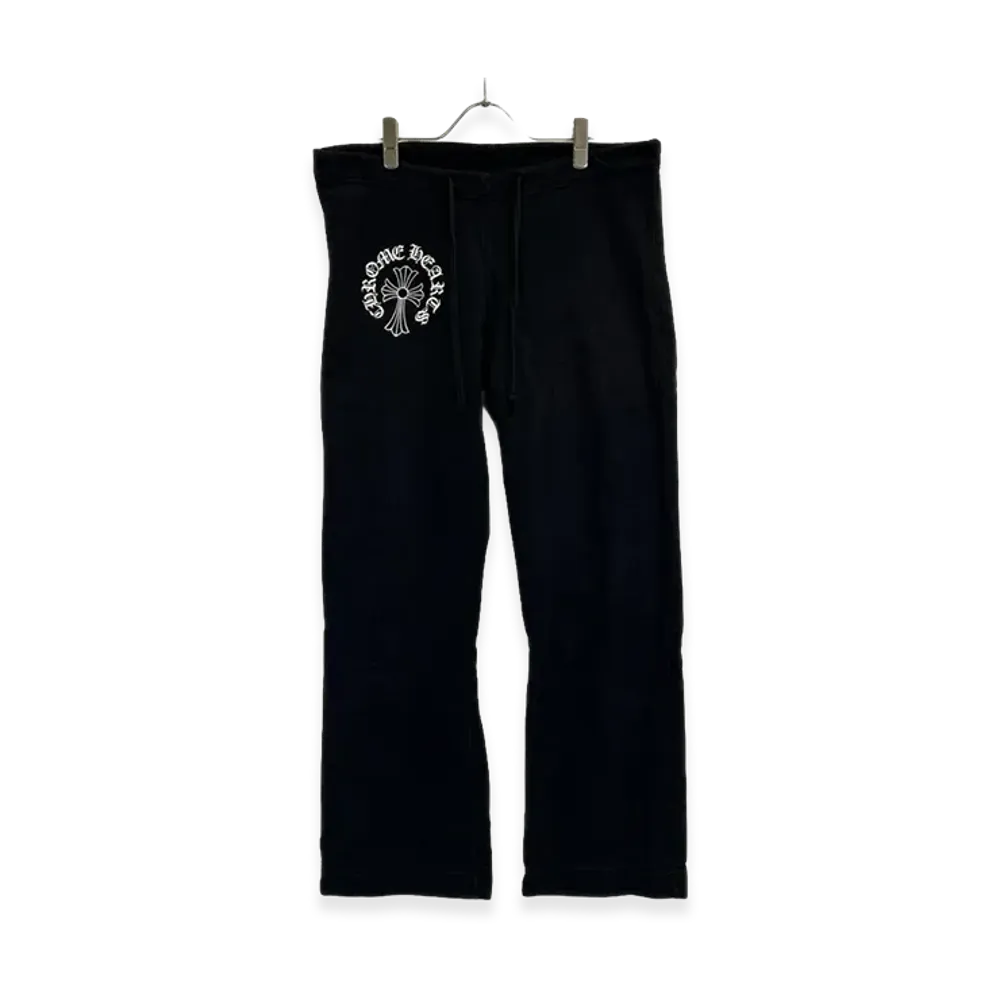 Chrome Hearts Floral Cross Sweatpants "Black"