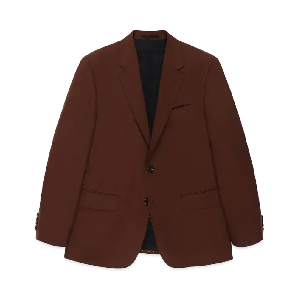 WACKO MARIA Dormeuil / Single Breasted Jacket "Brown"