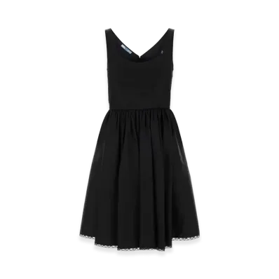 PRADA Wonen's Re-Nylon Mini Dress "Black"