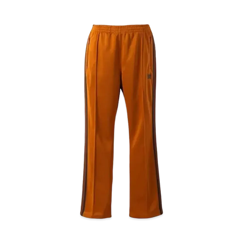 Needles Narrow Track Pant - Poly Smooth "Brick"