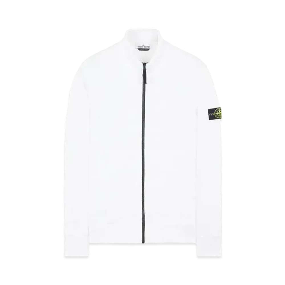 Stone Island 66120 BRUSHED COTTON FLEECE "White"
