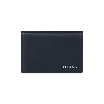 Paul Smith PS Online Only (AW24) Business Card Holder "Navy"