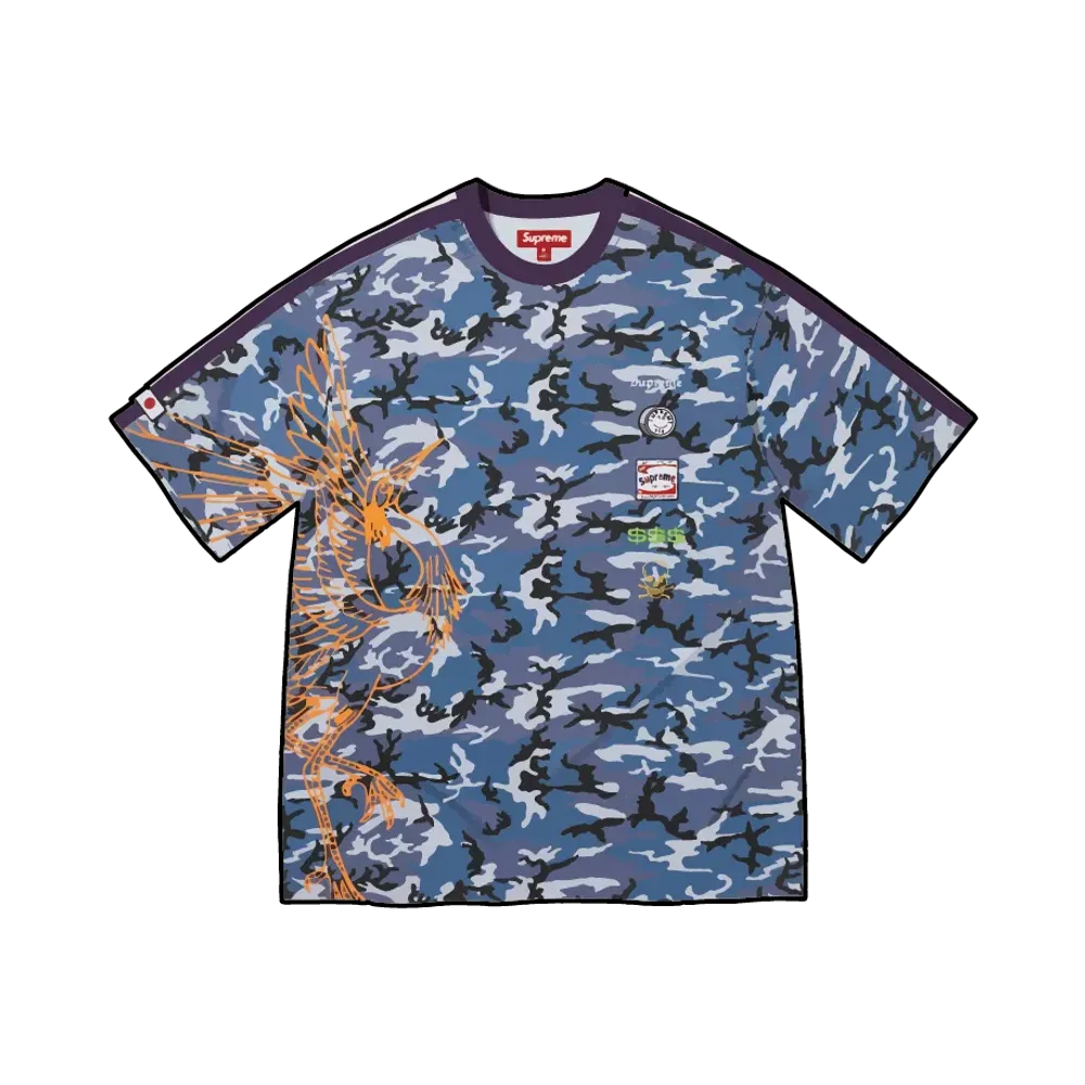 Supreme Crane S/S Top "Blue Camo"