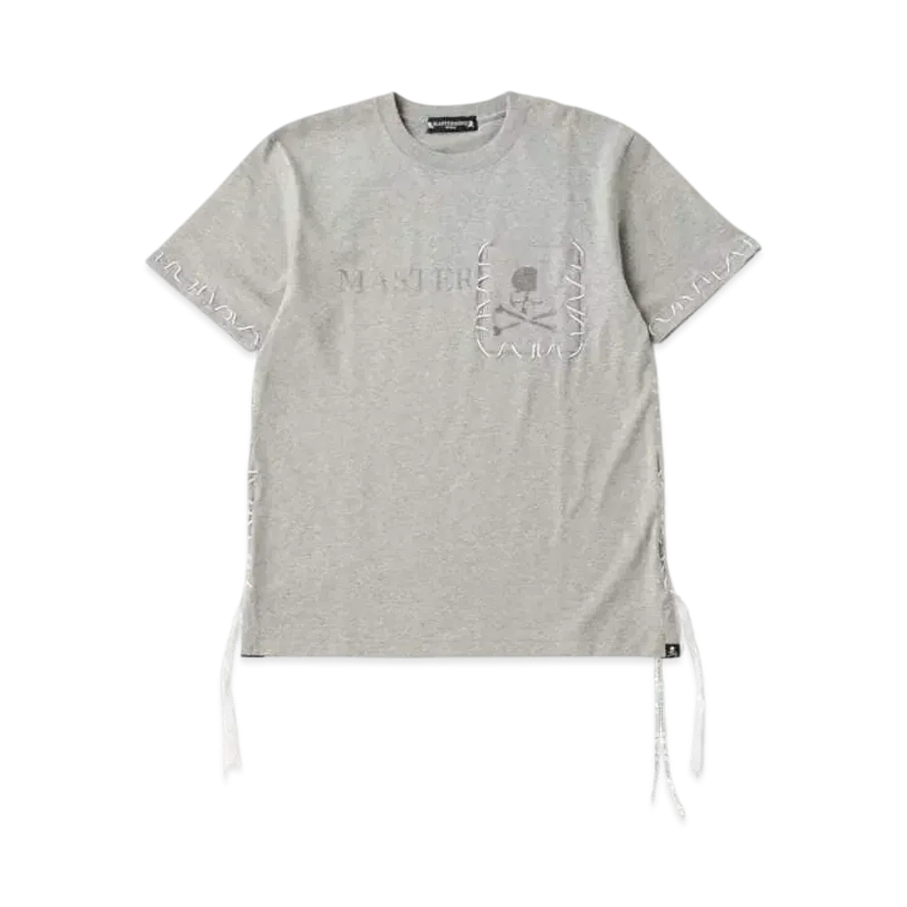 mastermind WORLD Hand Stitched Tee "Top Gray"