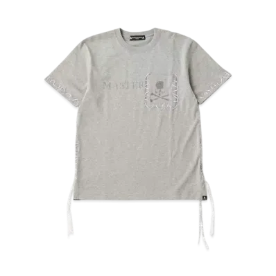mastermind WORLD Hand Stitched Tee "Top Gray"