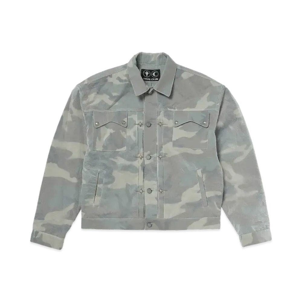 THUG CLUB Clouded Claw Jacket "Multi"