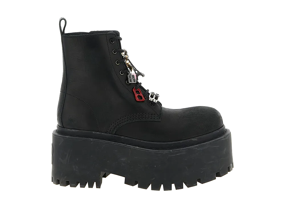 BALENCIAGA Women's Strike Ankle Boots "Black"