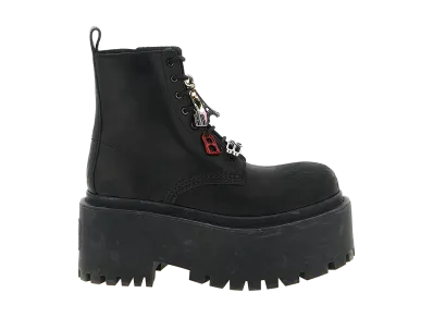 BALENCIAGA Women's Strike Ankle Boots "Black"