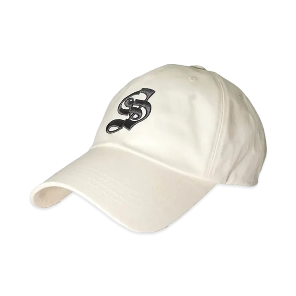 THEREDTHREAD S Logo Cap Scarlet "White/Gray"