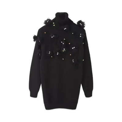 LOEWE x Spirited Away Susuwatari High Neck Sweater In Wool