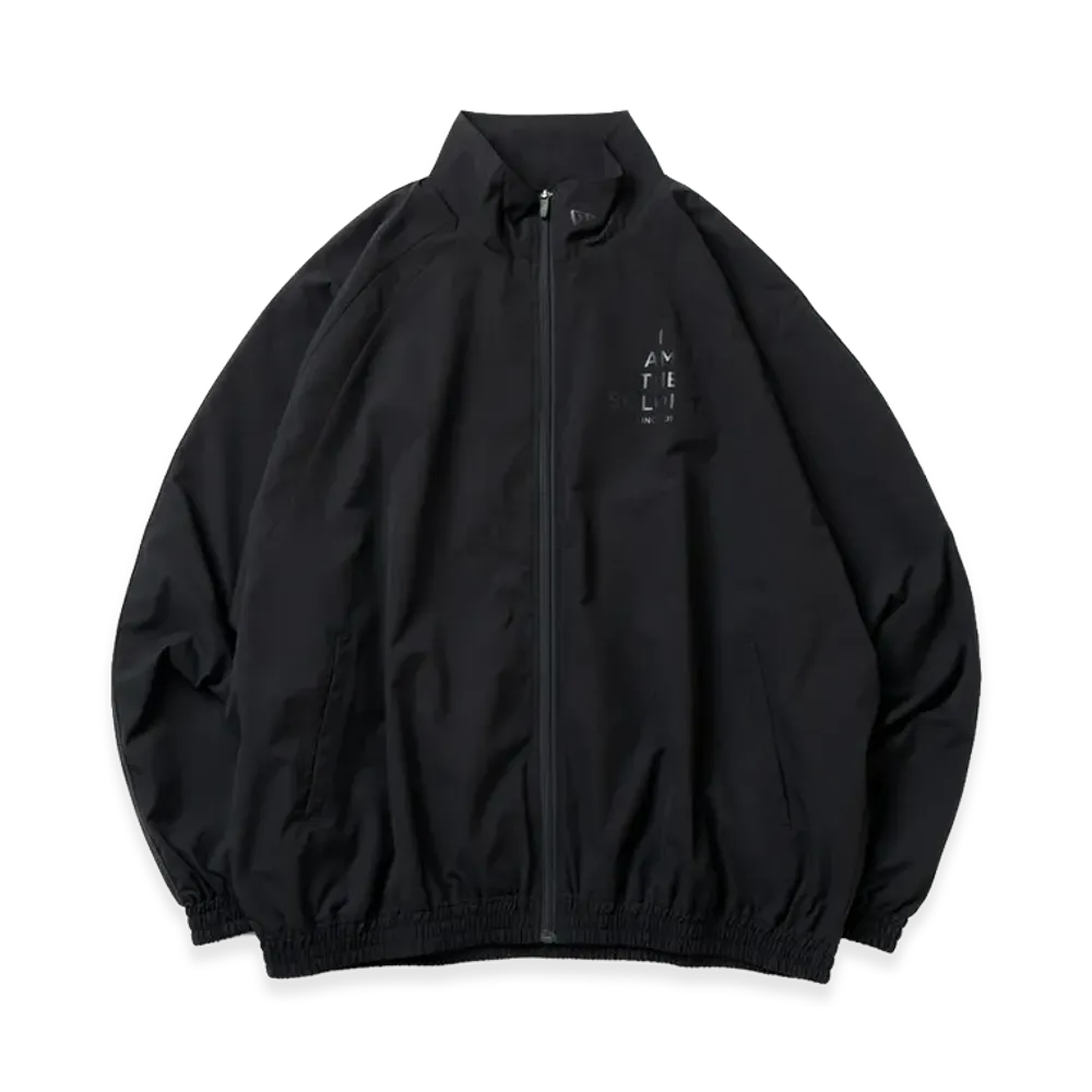 NEW ERA x TAKAHIROMIYASHITATheSoloist. SS26 Oversized Piping Track Jacket "Black"