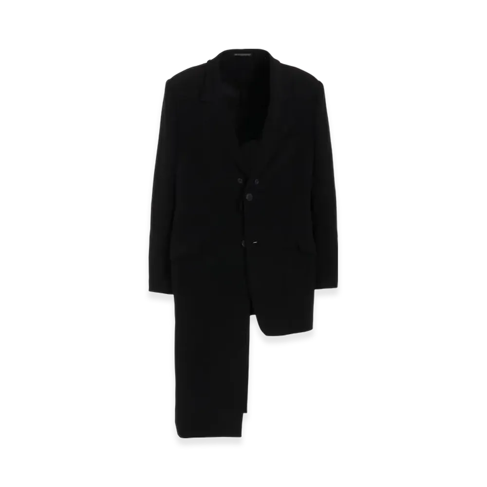Yohji Yamamoto POUR HOMME Ta Tuxedo Attachable Collar Jacket "Black"