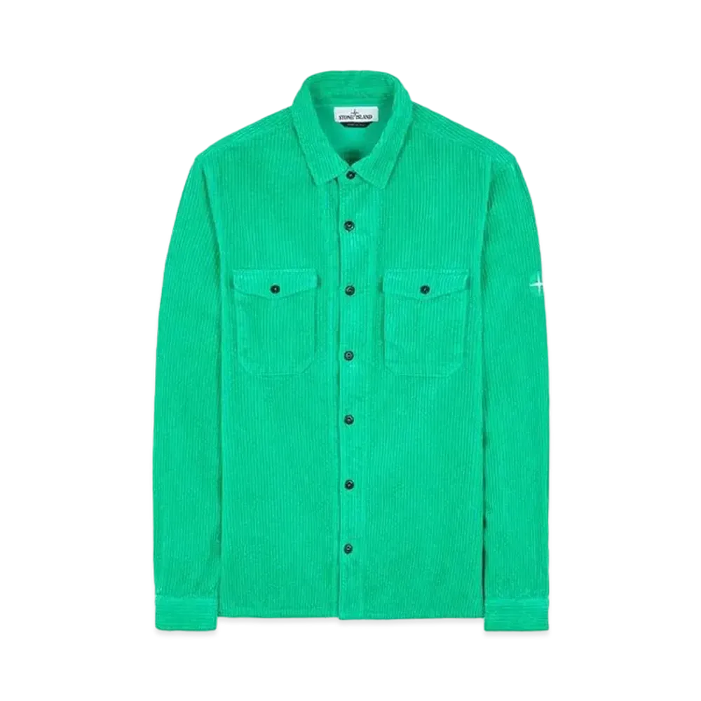 Stone Island 12111 COTTON CORDUROY_REGULAR FIT "Green"