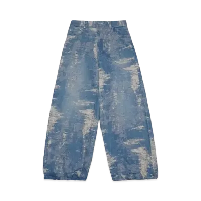 HYPE DROP x TAAKK WIDE FIT DENIM PANTS "BLEACH"