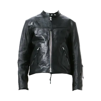 OUR LEGACY Yurei Jacket "Whisker Black Buffed Lambskin"