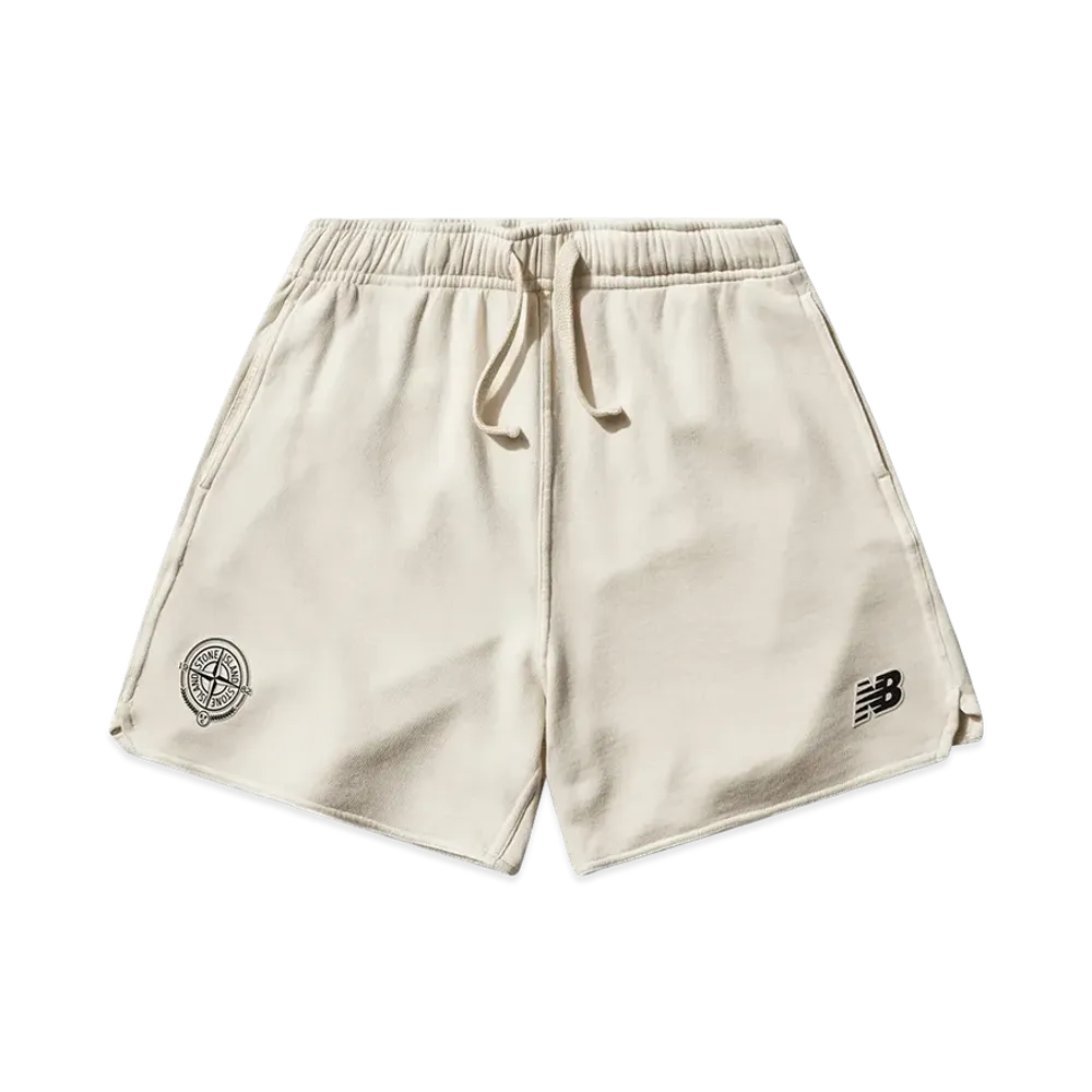 Stone Island x New Balance Bermuda Shorts "Ivory"