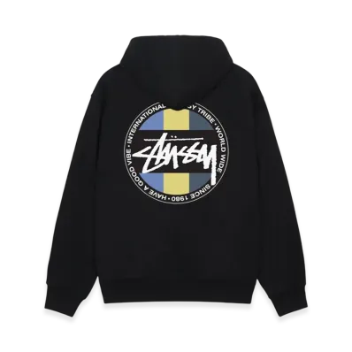 Stussy Classic Dot Hoodie "Black"