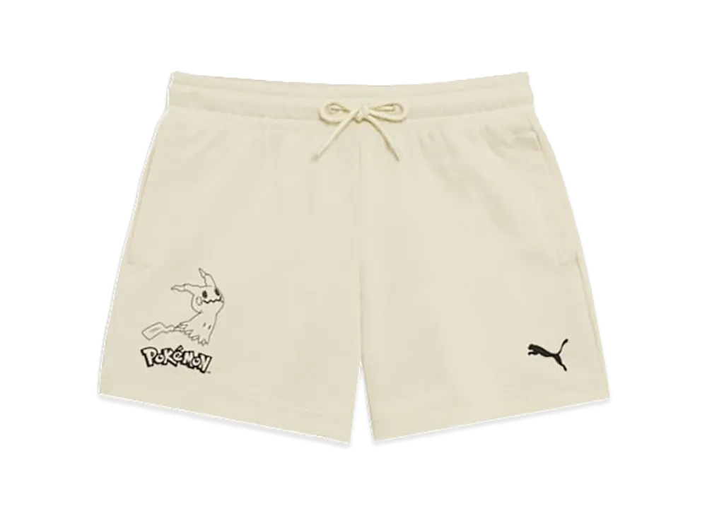 PUMA x Pokemon Kids Relaxed Shorts TR "Alpine Snow"