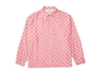 SAINT Mxxxxxx Rayon Shirt Dot "Pink"