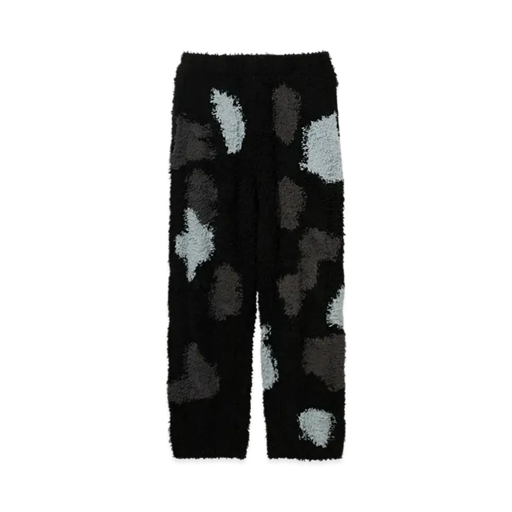GELATO PIQUE Homme x WILDSIDE UNISEX Cable Knit Long Pants "Black"