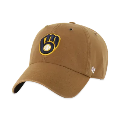 47 x Carhartt Milwaukee Brewers Clean Up "Brown"