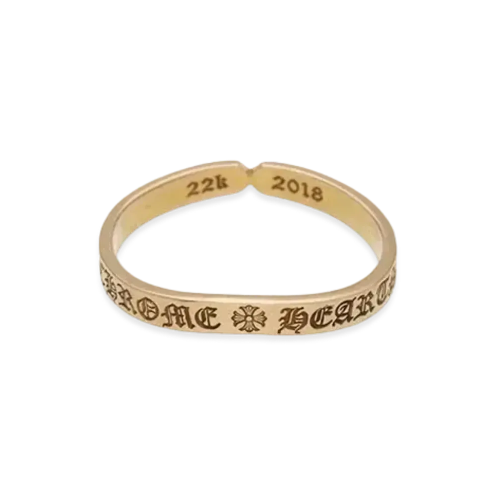 Chrome Hearts 22K Sea You In Tea Ring "Yellow Gold"