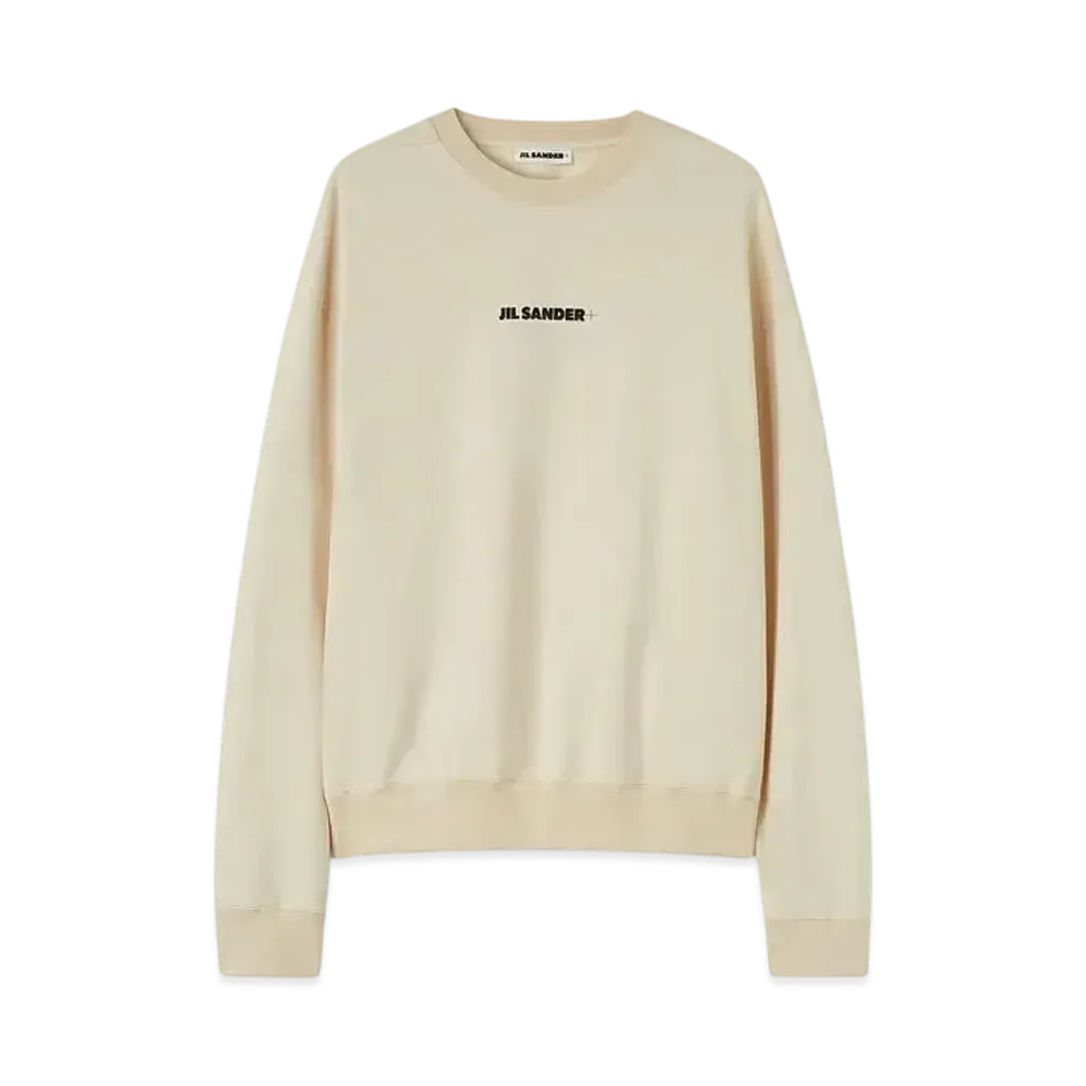 Jil Sander Men's Logo Sweatshirt "Dune"